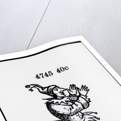 Illustration Of A Jester by Anonymous