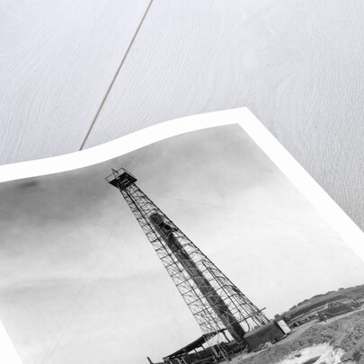 Oil Drilling Rig by Anonymous