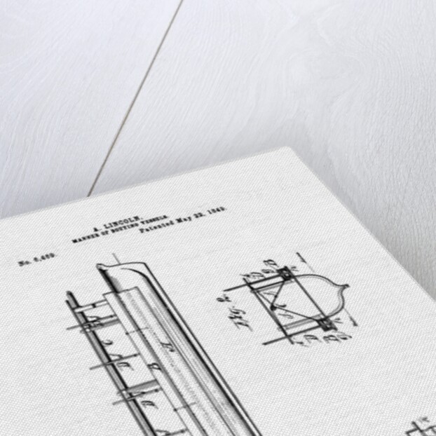 Schematic Drawing Lincolns Buoy Patent by Anonymous