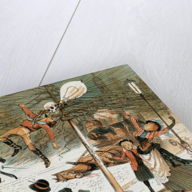 An Unrestrained Demon Illustration by Anonymous