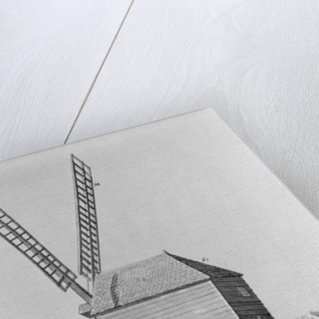 Revolving Windmill & Building Holland by Anonymous