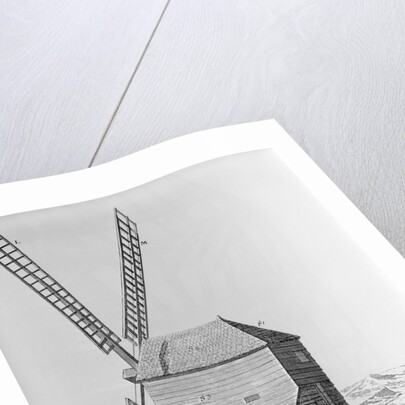 Revolving Windmill & Building Holland by Anonymous