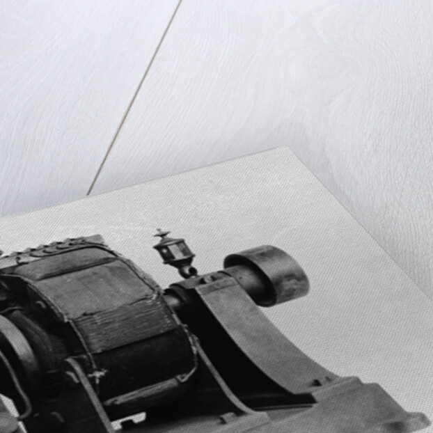 Closeup Of Early Electric Motor by Anonymous