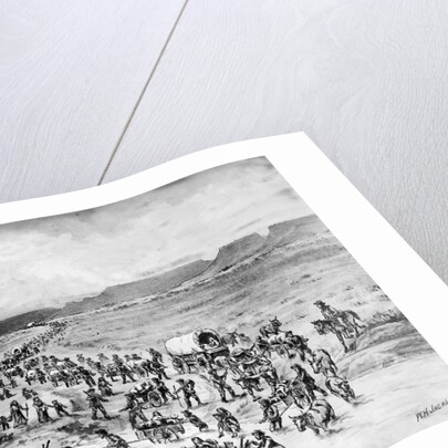 Emigrants Heading West by Anonymous