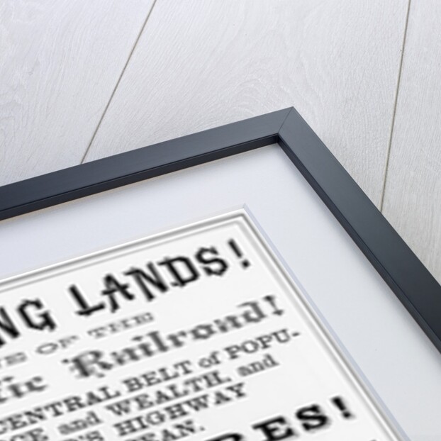 Poster Advertising Land On Union Pacific by Anonymous