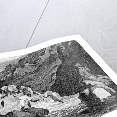 Manner Of Washing Gold In The Mountains by Anonymous