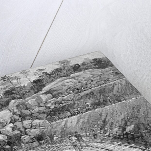 Mining On A Surface Cut In Al; Illus by Anonymous