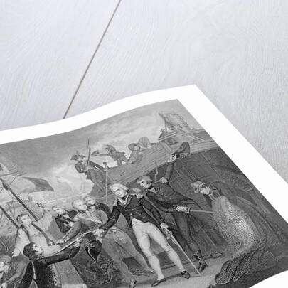 Spanish Surrender To Admiral Nelson by Anonymous