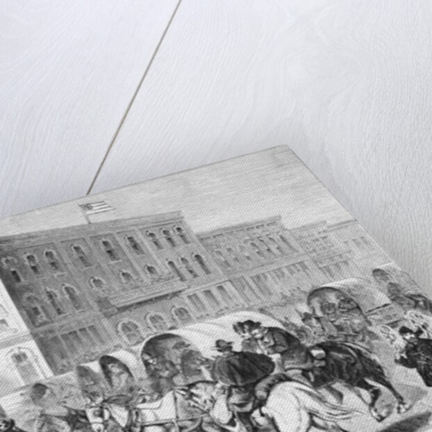 Illus.;Golddiggers Leave For Black Hills by Anonymous