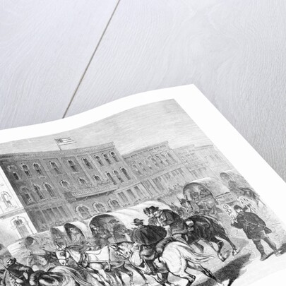 Illus.;Golddiggers Leave For Black Hills by Anonymous