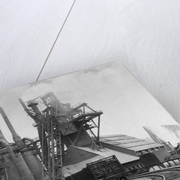 Blast Furnace Of The Carnegie Steel Corp by Anonymous