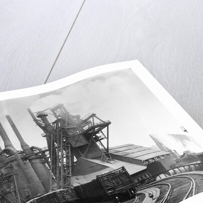 Blast Furnace Of The Carnegie Steel Corp by Anonymous