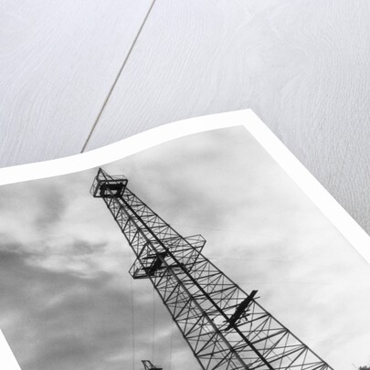 Oil Wells In Oklahoma by Anonymous