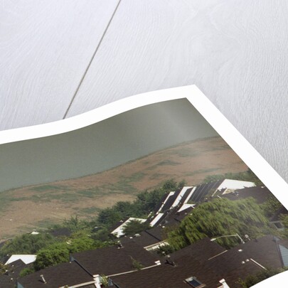 View Of Landfill Over Housing Developmen by Anonymous