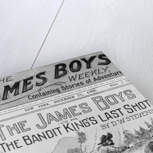 Illus.;Jesse James,"The James Boys Weekl by Anonymous