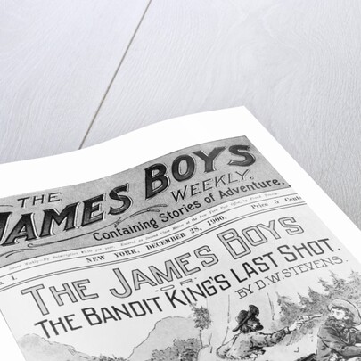 Illus.;Jesse James,"The James Boys Weekl by Anonymous