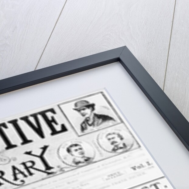 Woodcut, Jesse James Signals To Train by Anonymous