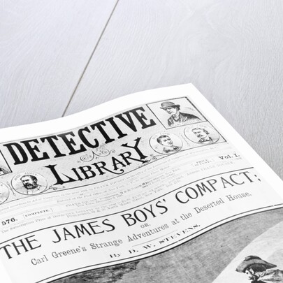 Woodcut, Jesse James Signals To Train by Anonymous