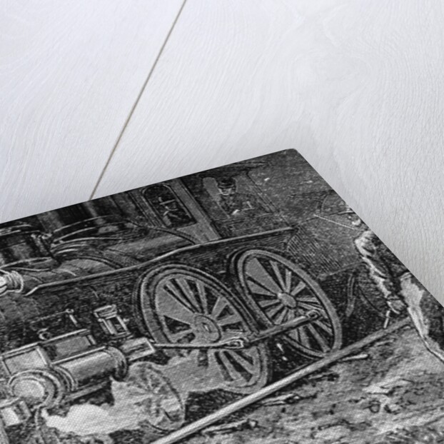 Illus.;Jesse James Waves To Train by Anonymous