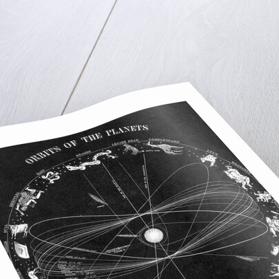 Illus.;Orbit Of The Planets,Constellatio by Anonymous