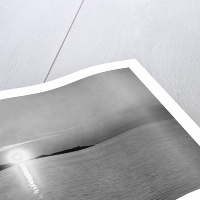 Midnight Sun Over Water by Anonymous