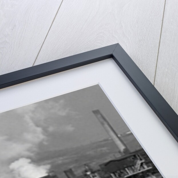 Steel Mill Smokestack,Smoke Billow;Pollu by Anonymous