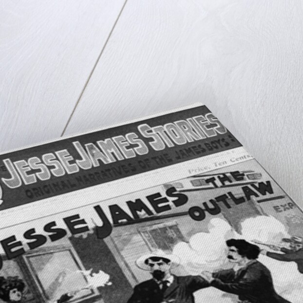 Cover Illus. Of Jesse James Gunfight by Anonymous
