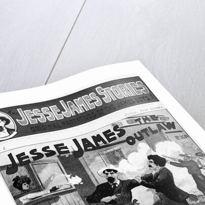 Cover Illus. Of Jesse James Gunfight by Anonymous