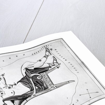 Engraving Of Constellation Cassiopeia by Anonymous