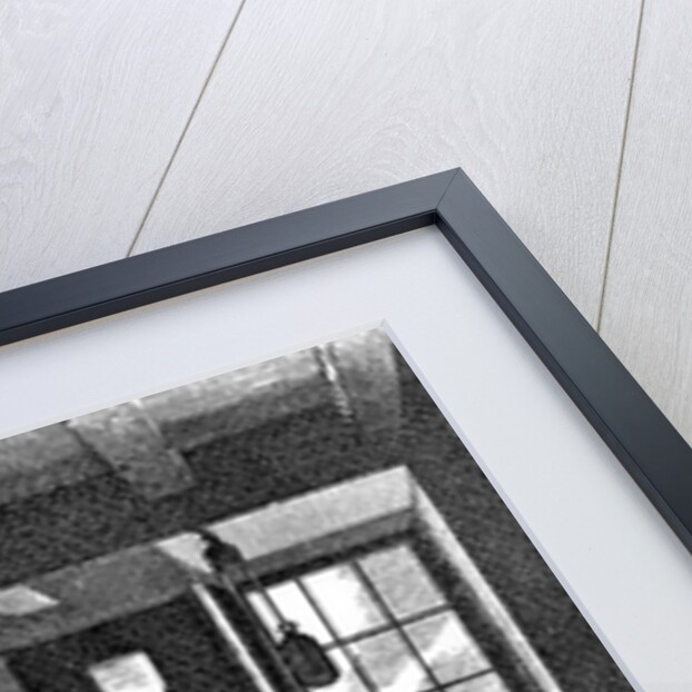 Engraving of Ole Roemer Using His Meridian Circle by Anonymous