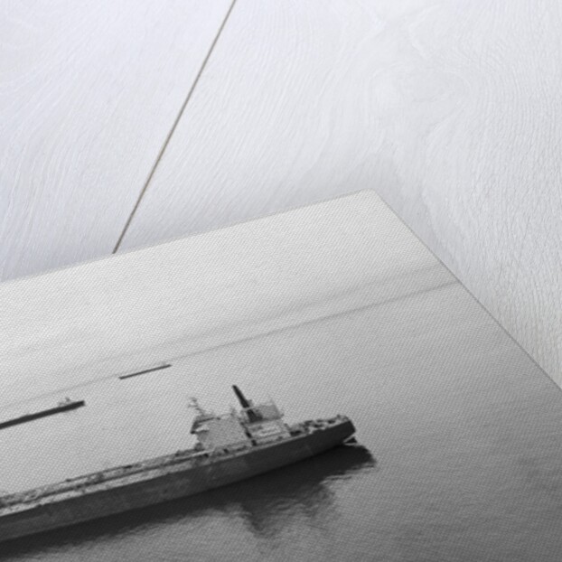 Oil Tankers at Various Distances by Anonymous