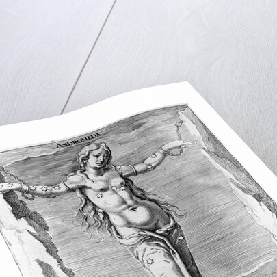 Engraving of Constellation Andromeda by Anonymous