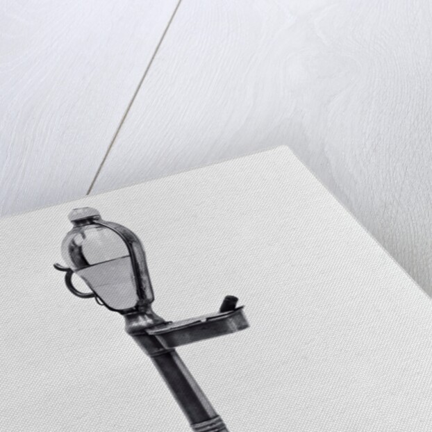 Oil Clock by Anonymous