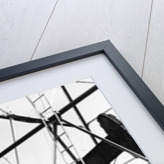 Oil Derrick Pumping Closer Up by Anonymous