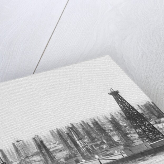 Signal Hill Oil Derricks by Anonymous
