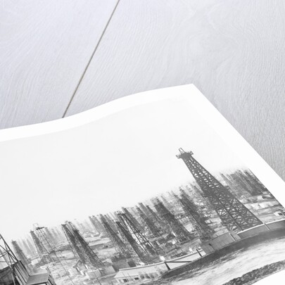 Signal Hill Oil Derricks by Anonymous