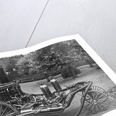 Antique Fire Engine by Anonymous