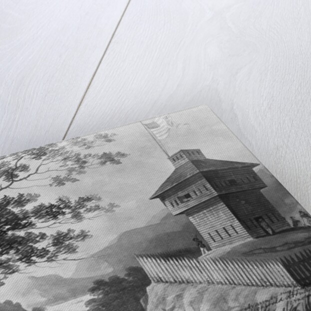 Blockhouse At West Point, 1802, Painting by Anonymous
