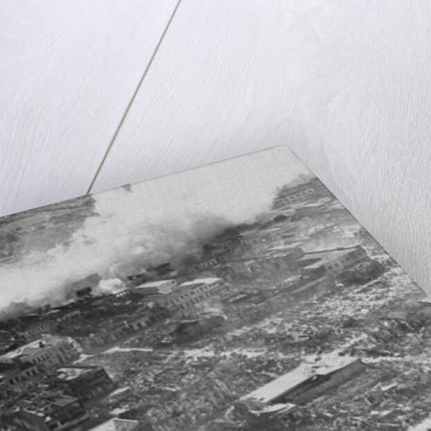 Aerial View of Earthquake Damage by Anonymous