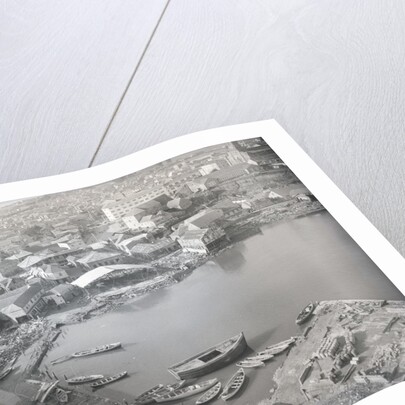 Aerial Of Waterfront Earthquake Damage by Anonymous