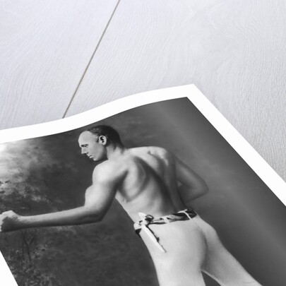 Full Length Muscular Bob Fitzsimmons by Anonymous