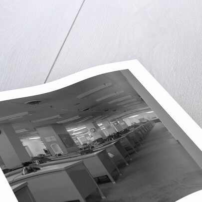 Empty Newspaper Office by Anonymous