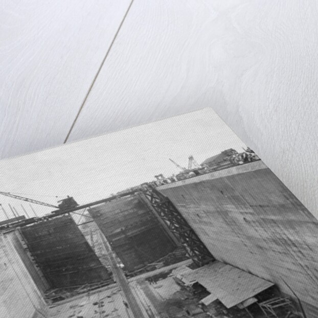 Construction on the Panama Canal by Anonymous