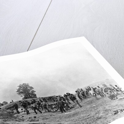 Mathew B. Brady W/Civil War Battery by Anonymous