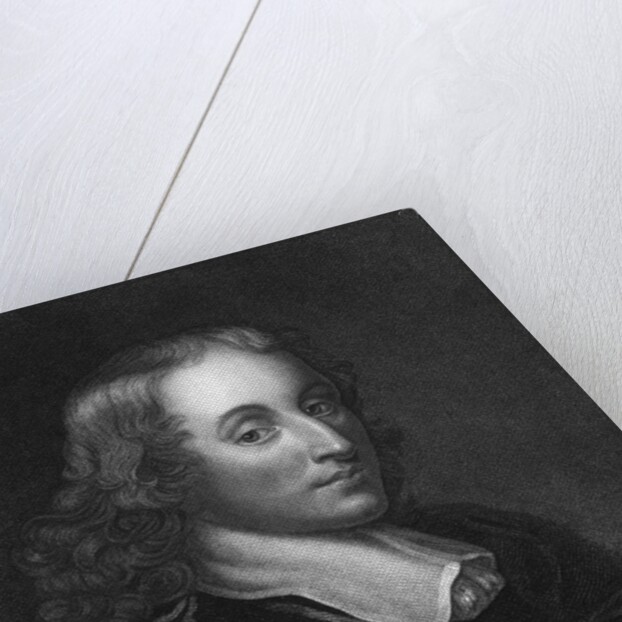 Blaise Pascal Engraving by Henry Hoppner Meyer