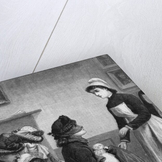 Illus; Mothers Giving Babies To Nurse by Anonymous