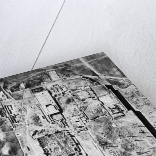 Aerial Of The Ruins Of Persepolis by Anonymous