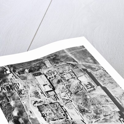 Aerial Of The Ruins Of Persepolis by Anonymous