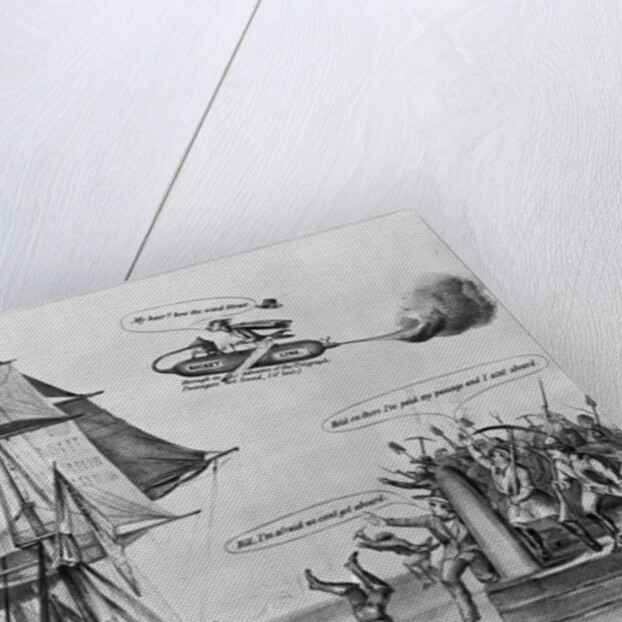 The Way They Go To California Lithograph by Currier & Ives