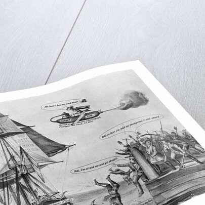 The Way They Go To California Lithograph by Currier & Ives